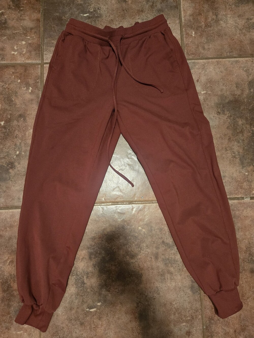 Rachel Zoe Womems Jogger Pants in Deep Rust